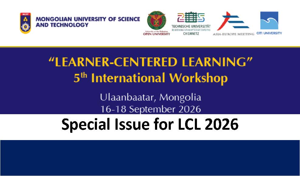 “Learner-Centered Learning (LCL 2026) International Workshop