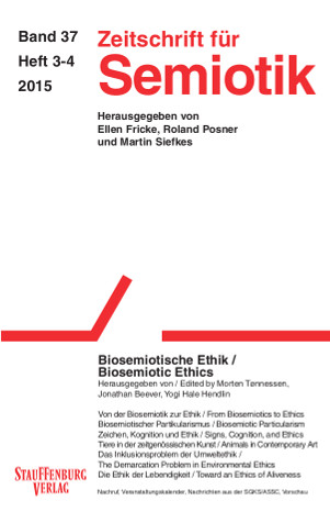 View Vol. 37 No. 3-4 (2015): Biosemiotic Ethics